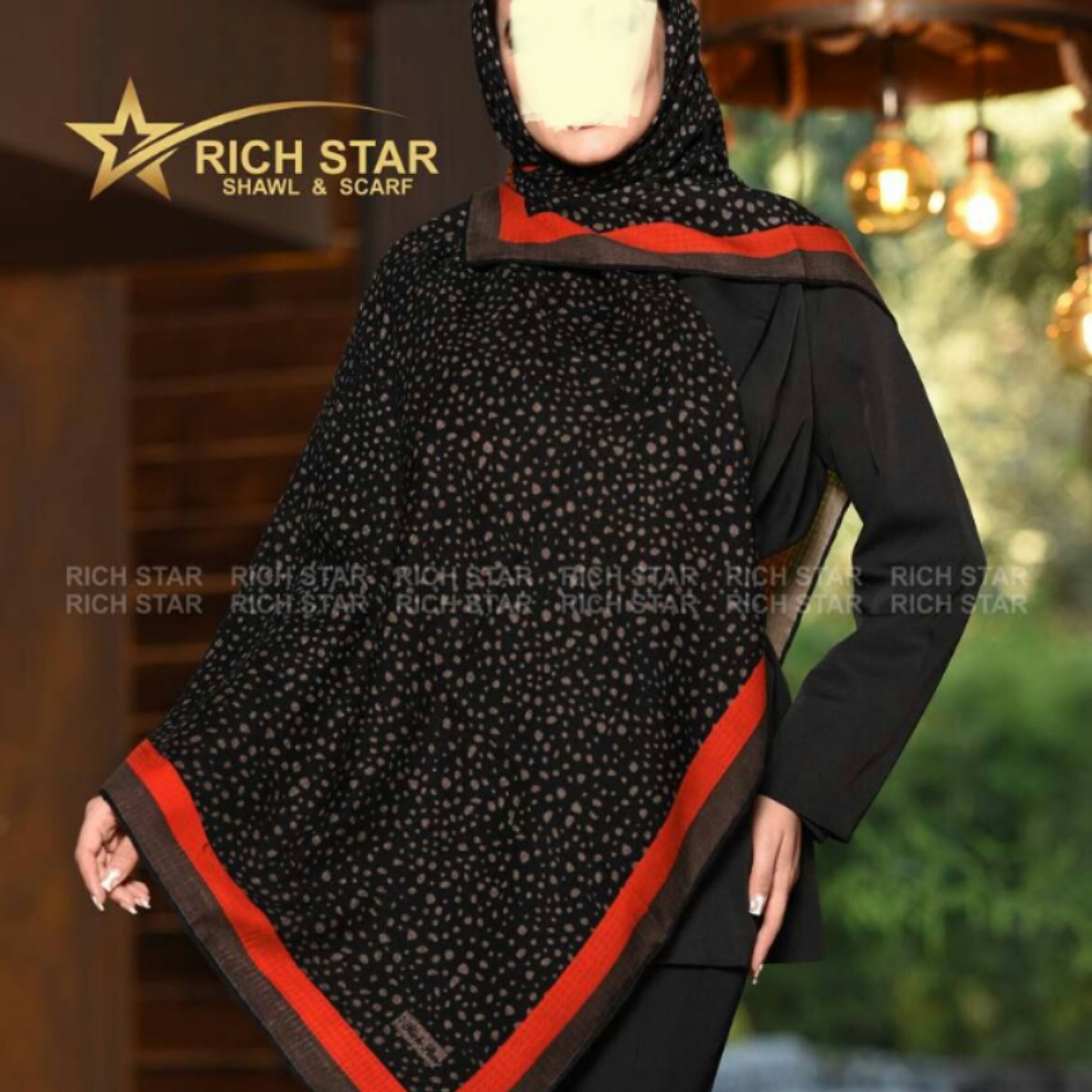 روسری نخی ساده (ارسال رایگان)