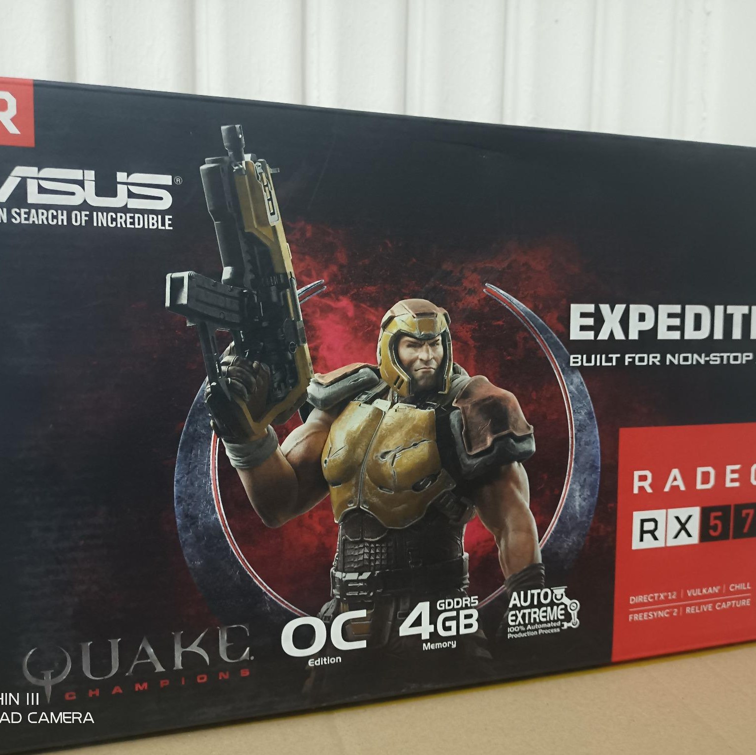 کارت گرافیک ایسوس مدل EX-RX570-O4Gاستوک