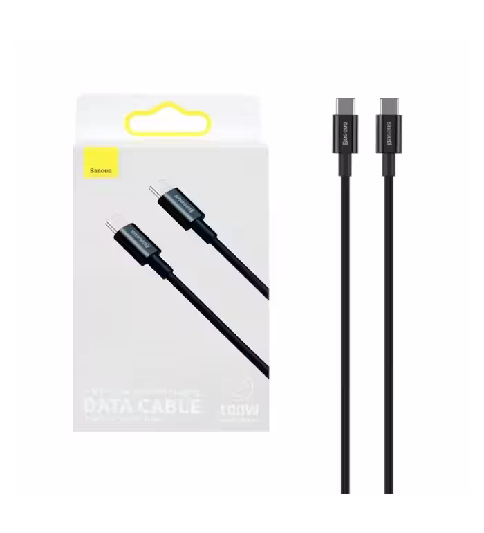 کابل شارژ فست بیسوس Type-C to Type-C مدل CATYS-B01