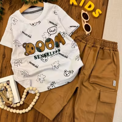 تیشرت شلوارک اسپرت تدی