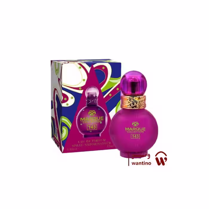عطر ادکلن زنانه بریتنی اسپیرز فانتزی مارکویی کالکشن کد 143 (Marque Collection Britney spears fantasy) حجم 25 میل