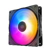 فن خنک کننده کیس 12 سانتی متری RGB دیپ کول مدل RF120 FS بدون پک