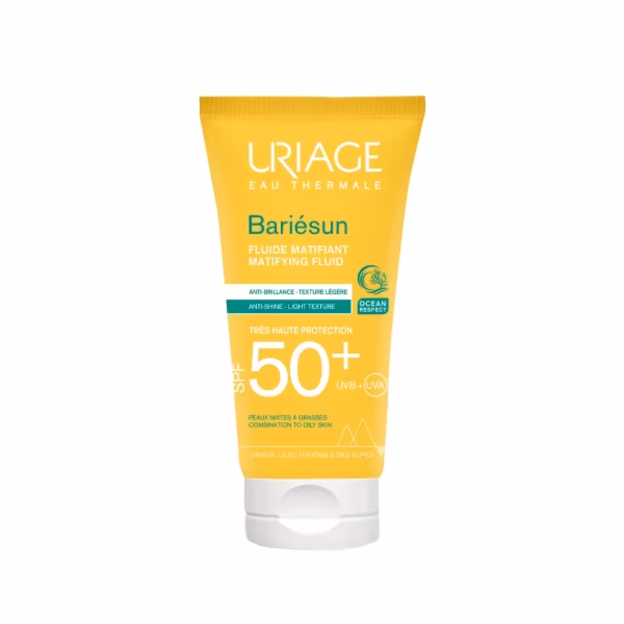 کرم ضد آفتاب بدون رنگ اوریاژ SPF 50 مدل MATIFYING مناسب پوست‌های چرب حجم 50 میلی‌لیتر
