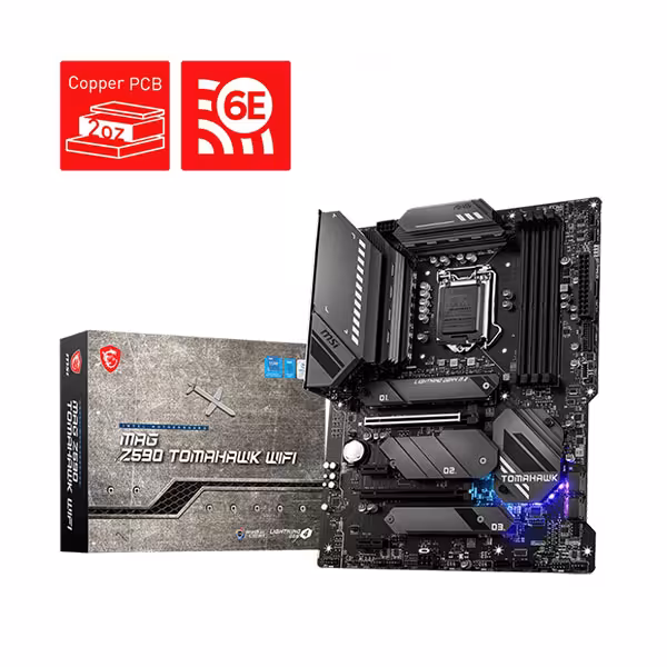 مادربرد ام اس آی مدل MAG Z590 TOMAHAWK WIFI - پردیس پازار