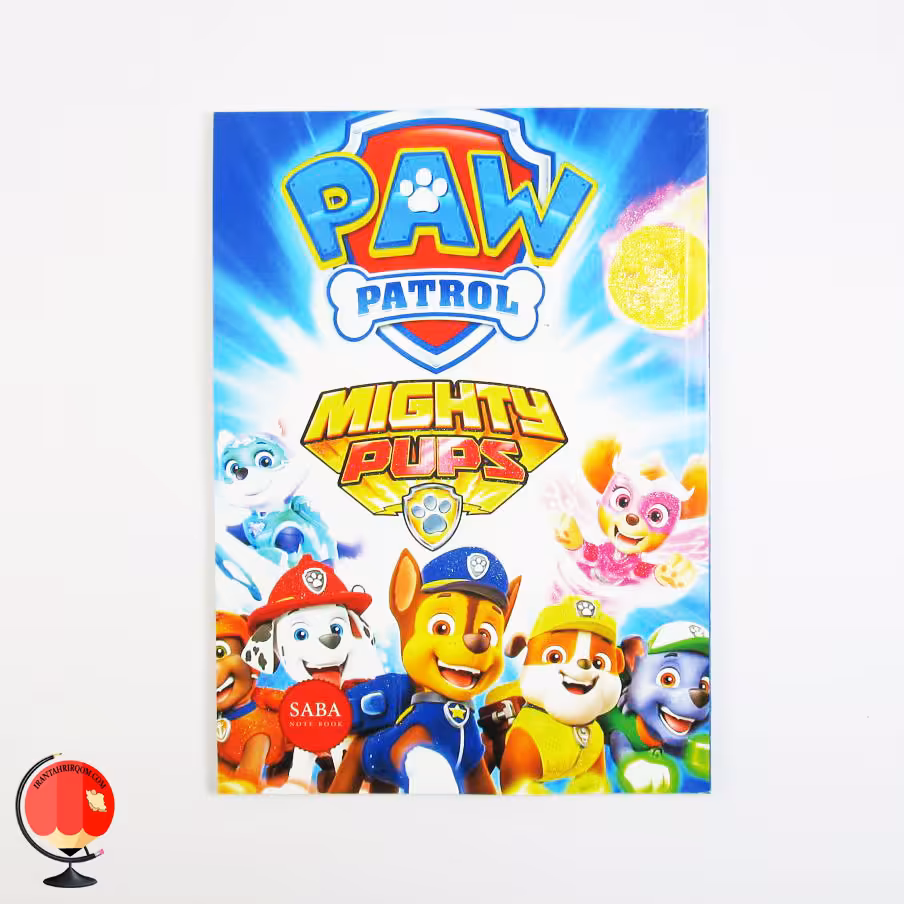 دفتر نقاشی 50 برگ طرح سگ های نگهبان صبا