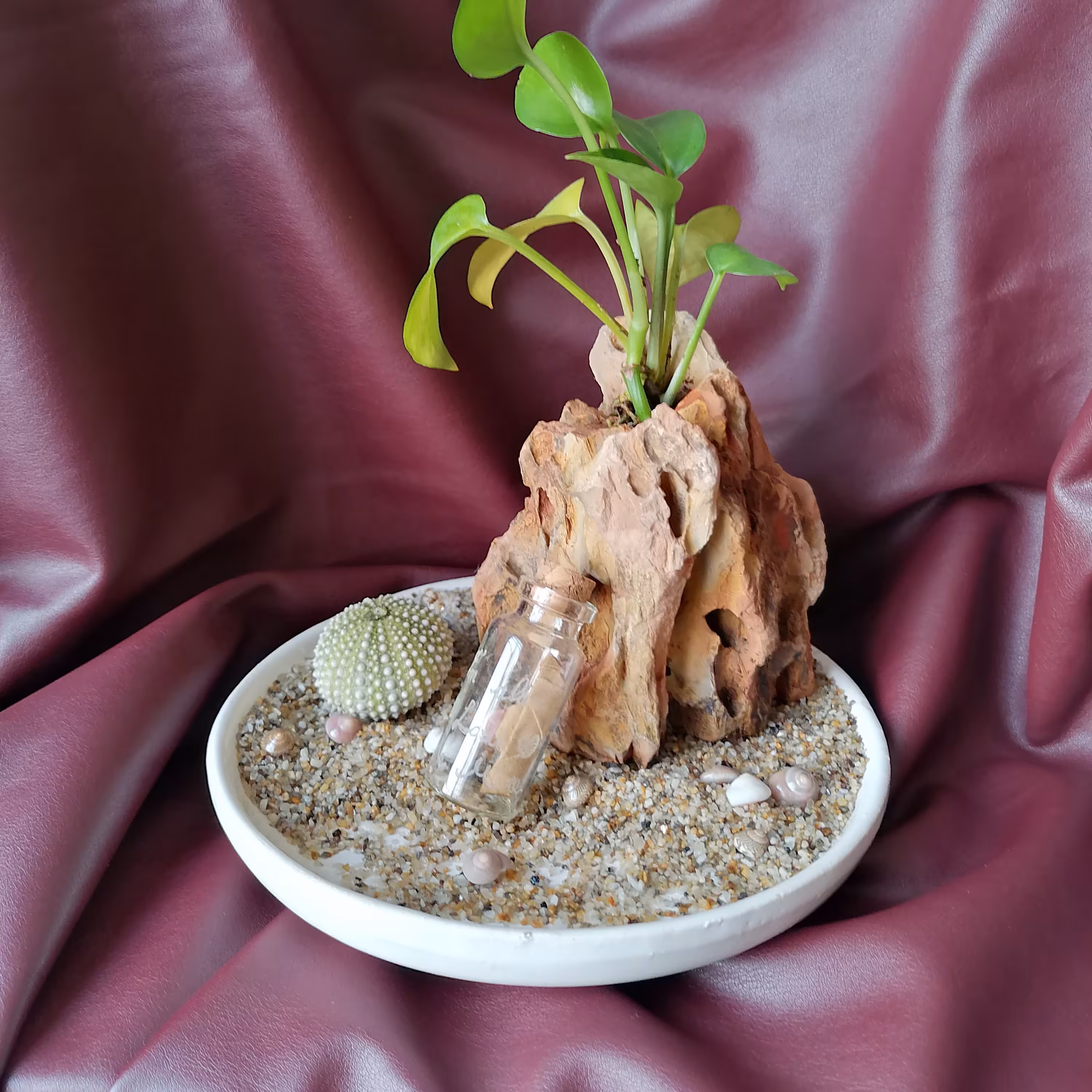 رومیزی مینیاتوری سنگ دراگون سایز متوسط برای رومیزی و دکور