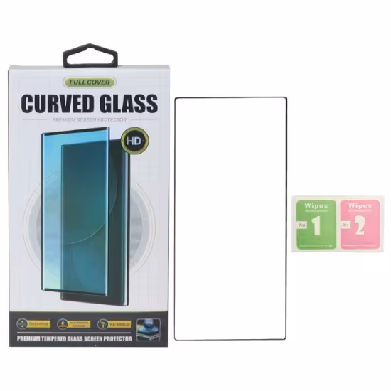 گلس گوشی خم فول چسب Full Cover - Premium برای Samsung Galaxy S22 Ultra