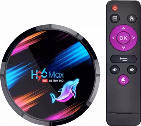 قیمت و خرید پخش کننده تلویزیون H96 MAX X3