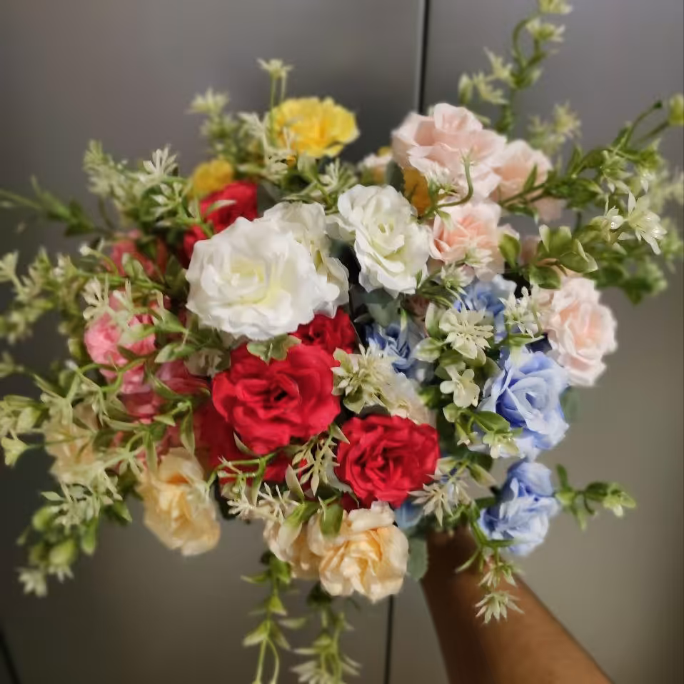 بوته گل مصنوعی رز پیچک