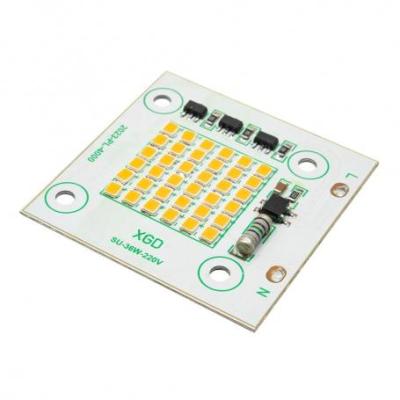 مجموعه 3 عددی LED DOB سفید آفتابی 220VAC 36W سایز 50x50mm