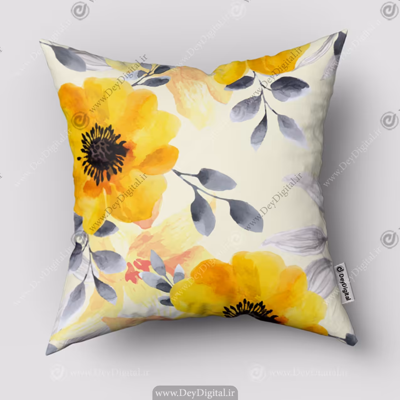 کوسن فانتزی مدل گل نقاشی SM-15102