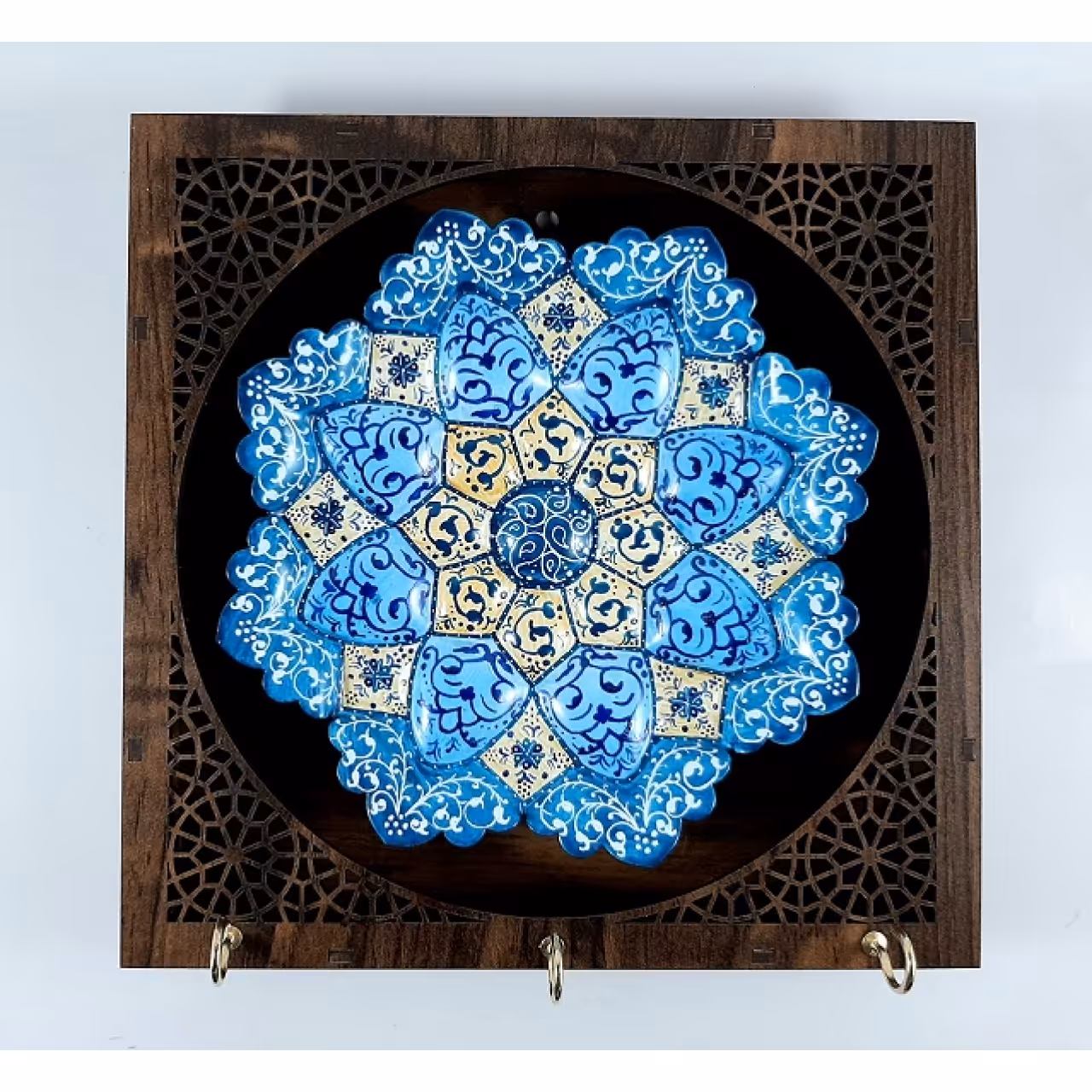 جاکلیدی دیواری میناکاری طرح نور