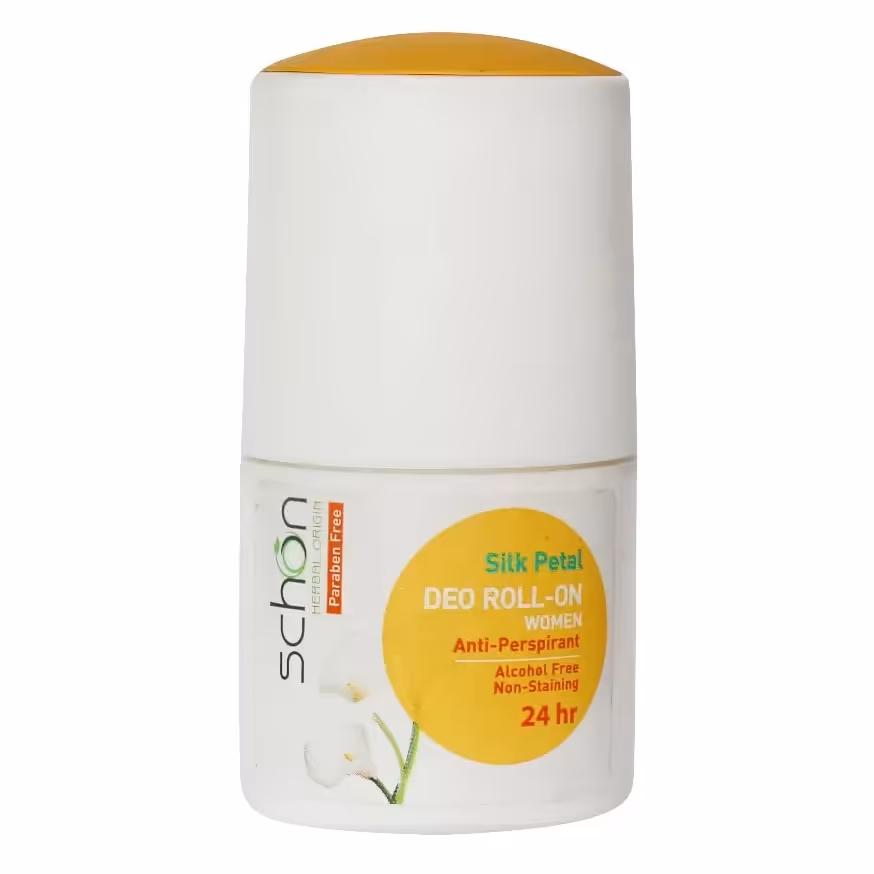 مام رول ضد تعریق شون زنانه رنگ زرد 