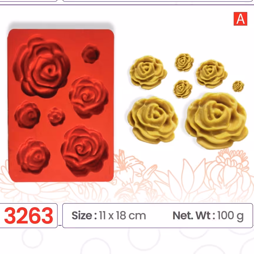 مولد گل رز 7 تایی ابعاد 7 در 11 سانت