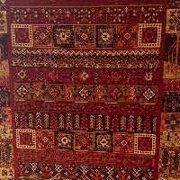 قالیچه طرح ترکمن لاکی