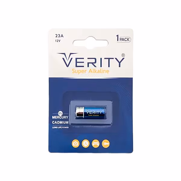 باتری ریموتی تکی سوپر آلکالاین وریتی مدل 23A