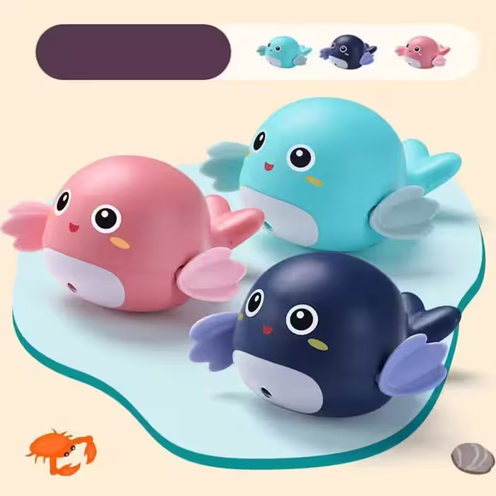 اسباب بازی حمام مدل دلفین کوکی مدل HN16634