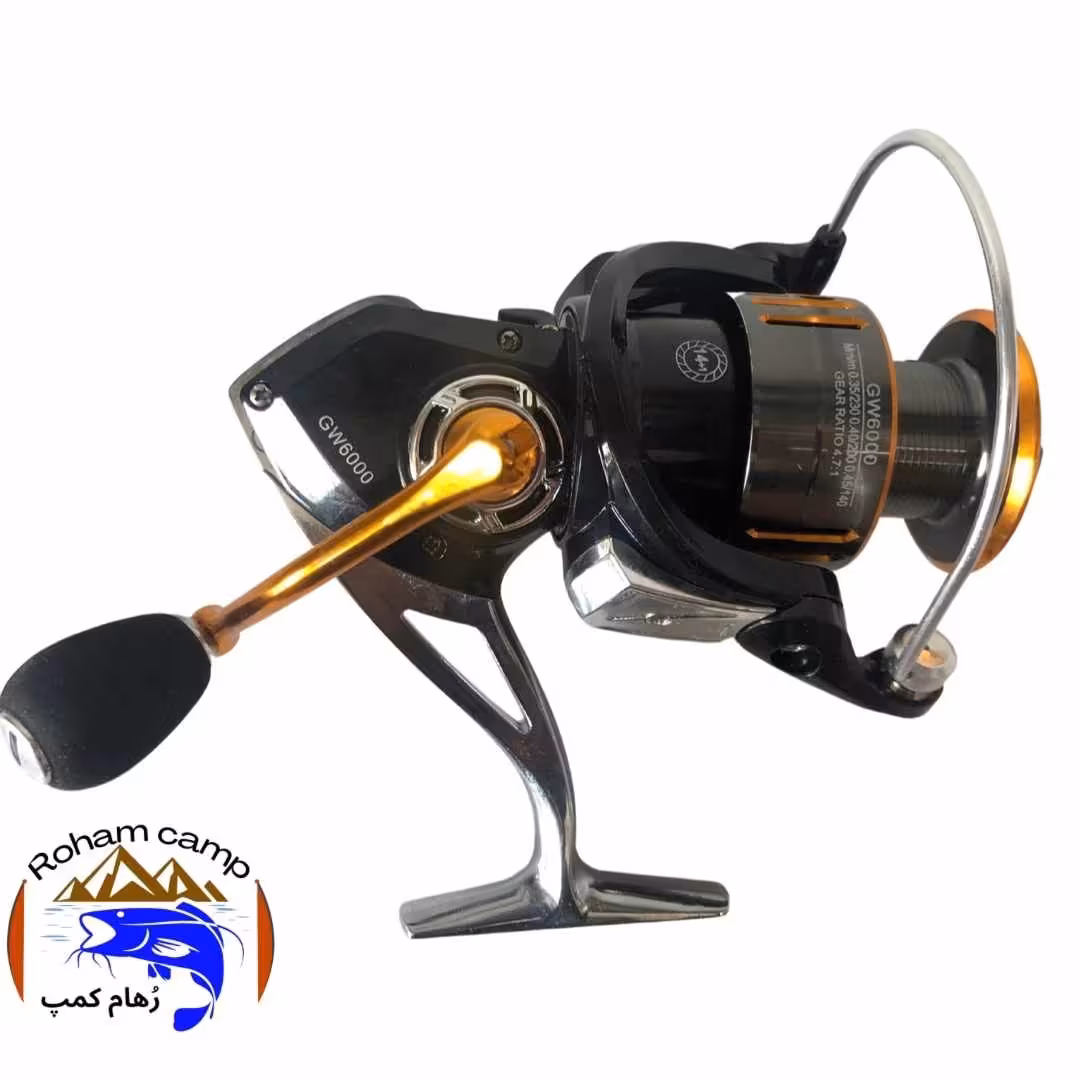 چرخ ماهیگیری تمام فلزی گیر بکسی مدل GW6000
