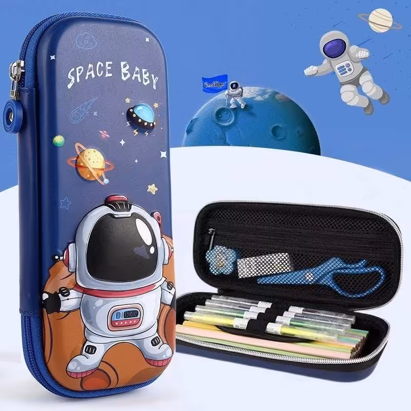 جامدادی پسرانه طرح فضایی برجسته