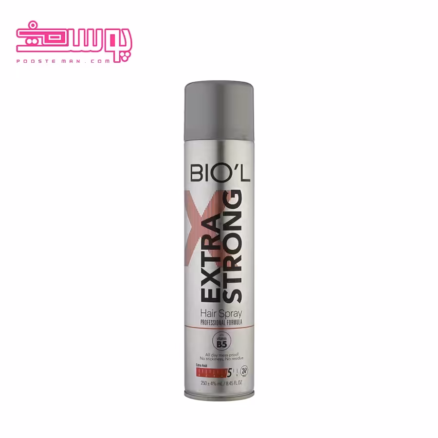 اسپری مو حالت دهنده بیول مدل Extra Strong حجم 250ml