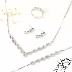 سرویس نقره اشکی نقره ایتالیا