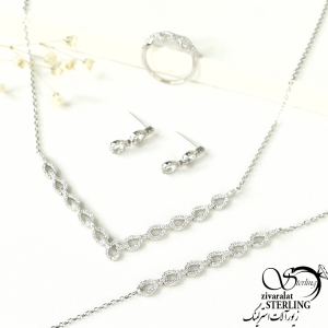 سرویس نقره اشکی نقره ایتالیا