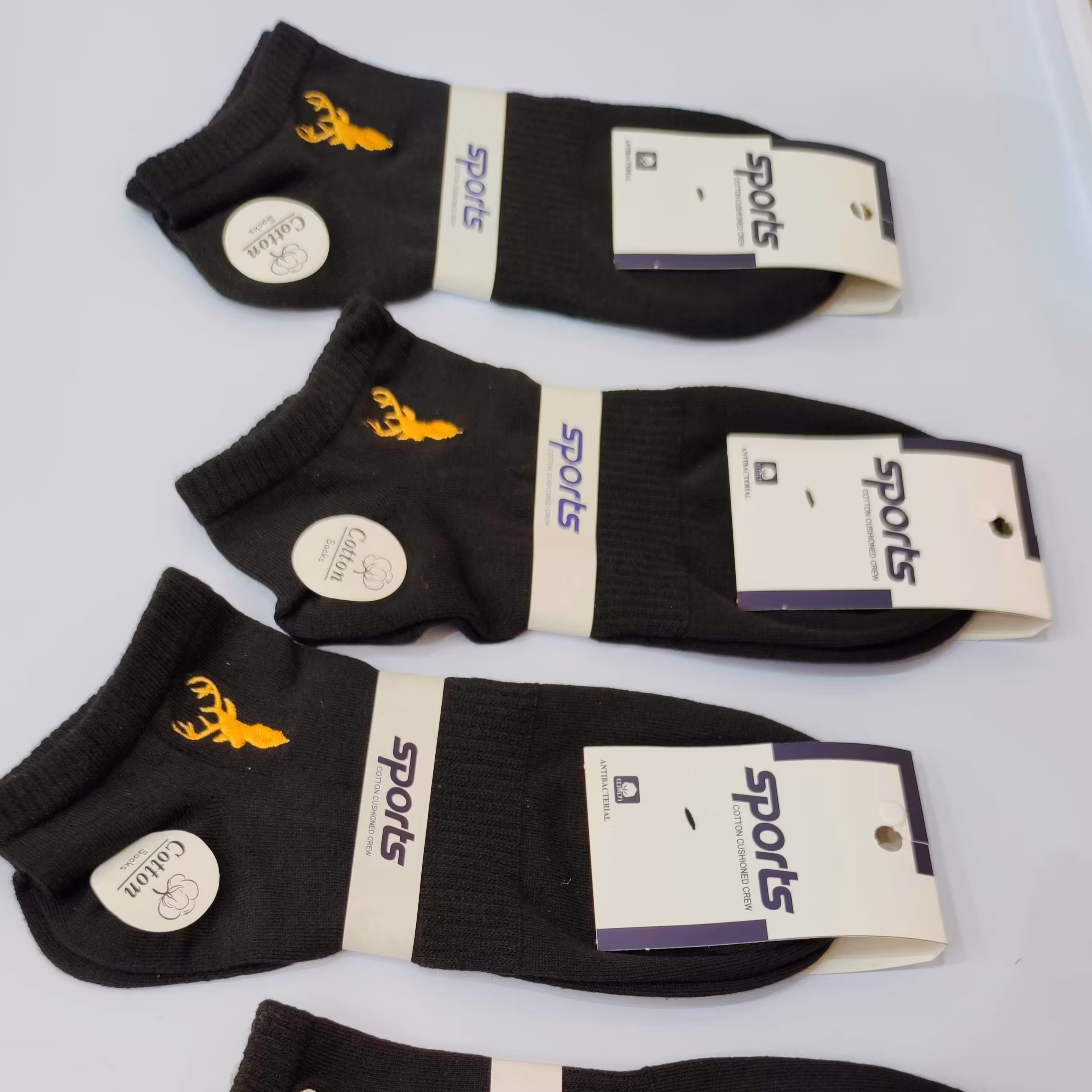 جوراب گلدوزی ابر 4 عددی