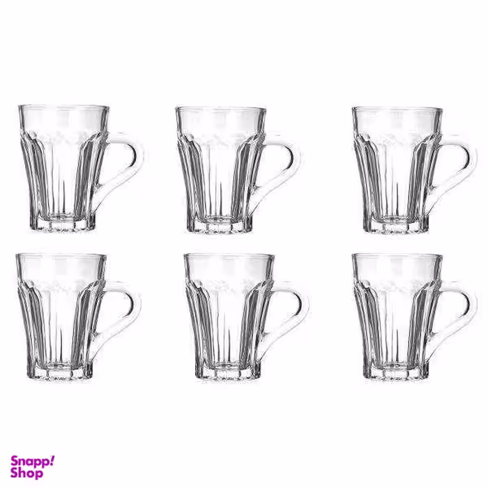 استکان مدل LP645 بسته 6 عددی