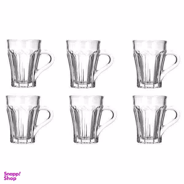 استکان مدل LP645 بسته 6 عددی