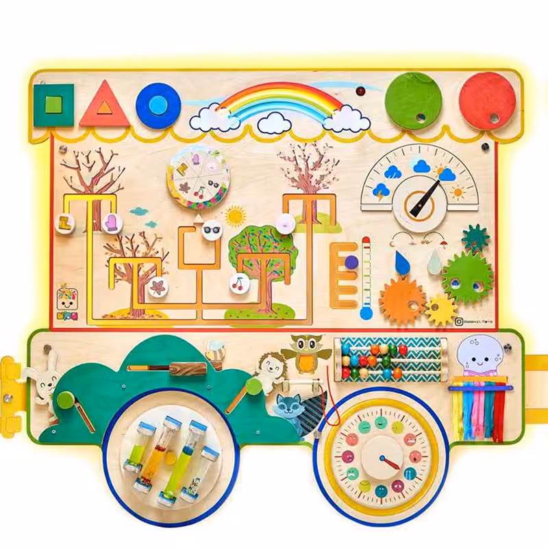 تخته هوش بیزی برد مدل قطار فصل ها کد 5437532