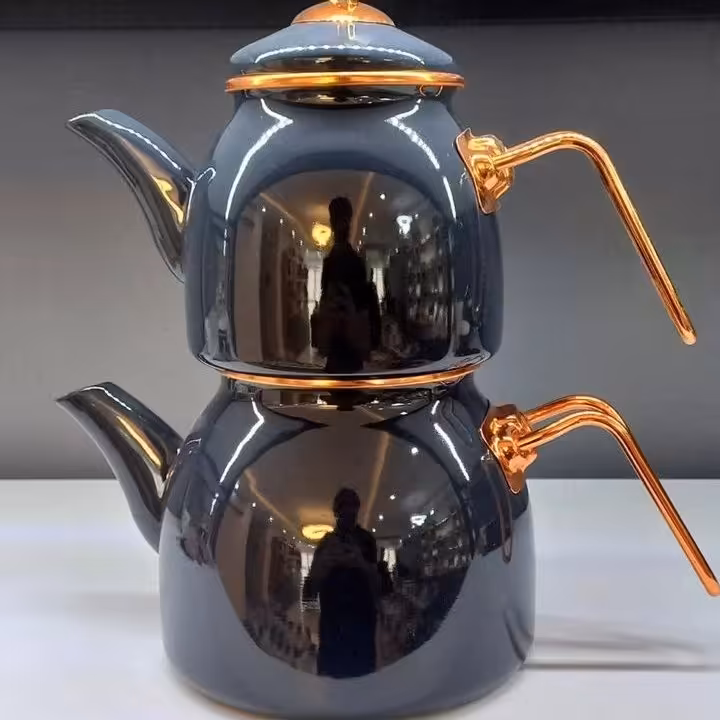 کتری قوری لعابی برند ترکیه ای وارداتی خاص