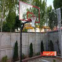 پایه بسکتبال فلزی با صفحه طلقی NSN