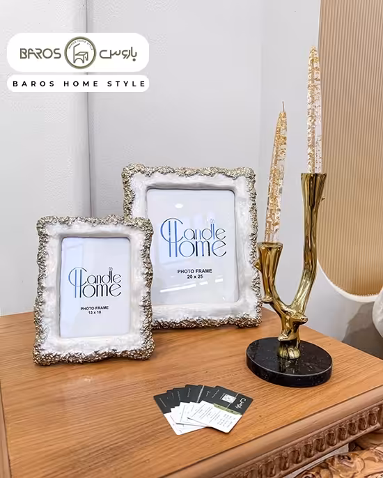 دکوراتیو طرح جدید کد 905 جاشمعی درختی 2 شاخه