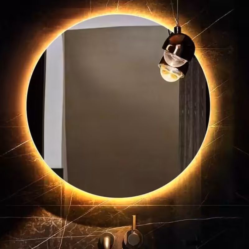 اینه بک لایت مدل ساده سایز شصت سانت