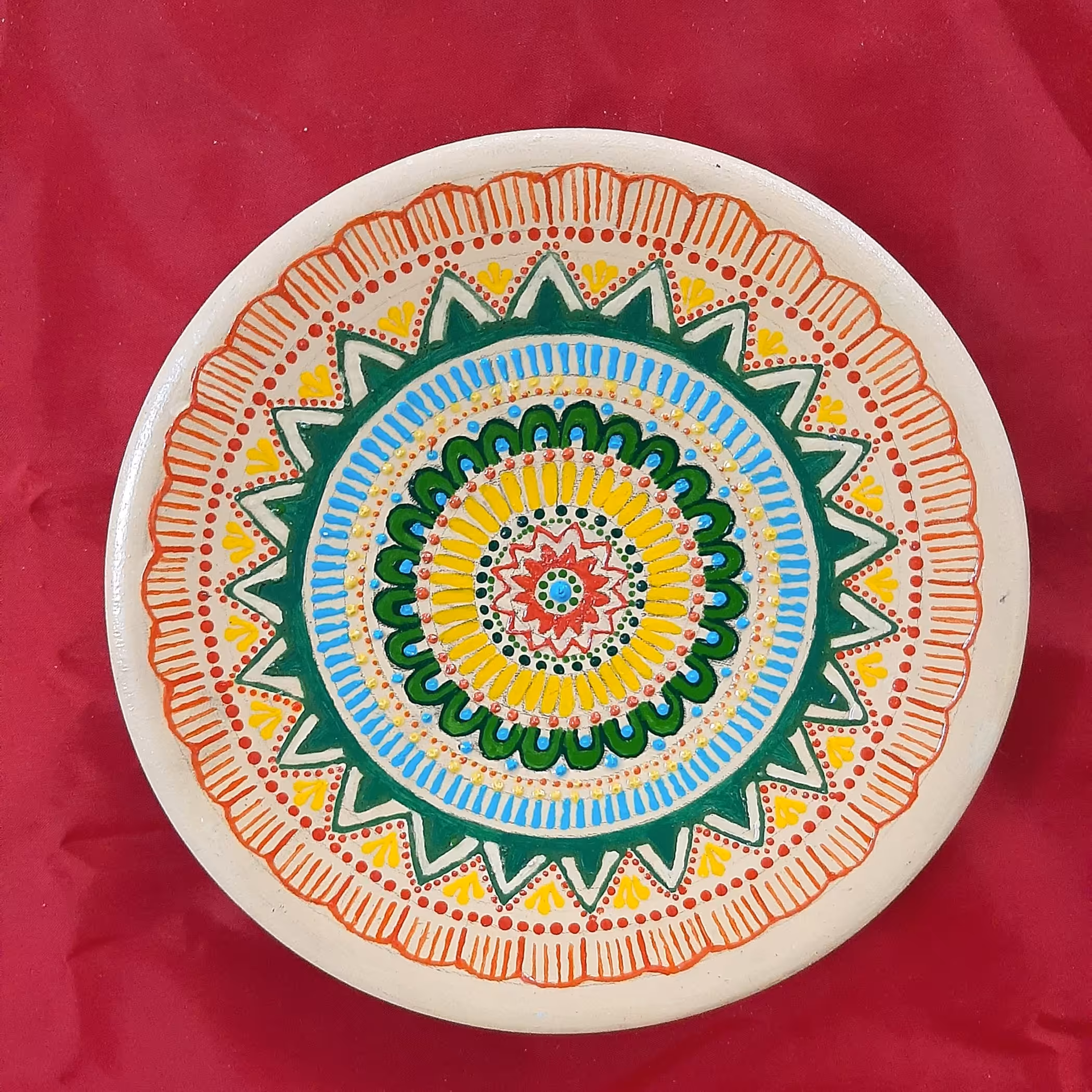 دیوار کوب نقطه کوبی 15 دست ساز