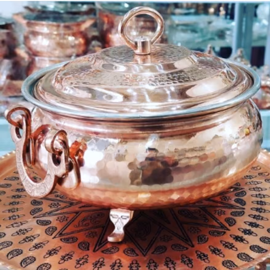 ظرف سوپ خوری مسی