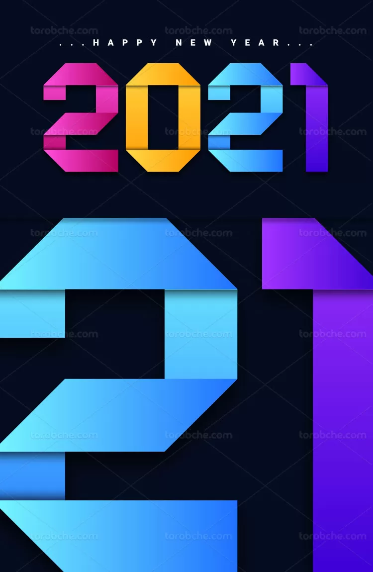 وکتور لوگو 2021 میلادی | گرافیک با طعم تربچه