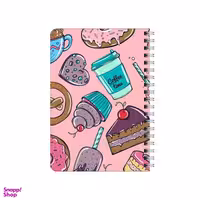 دفترچه یادداشت بامبیلیپ مدل چوبی طرح کیک و بستنی و دونات کد 8743110