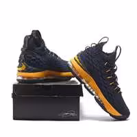 کفش بسکتبال نایک لبرون 15     Nike LeBron 15 Black Yellow