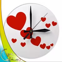 ساعت دیواری قلبی کد 416