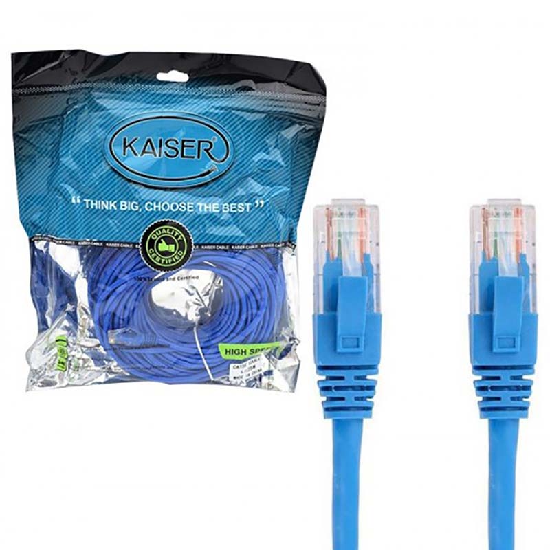 کابل شبکه 30 متری CAT5 کایزر KAISER