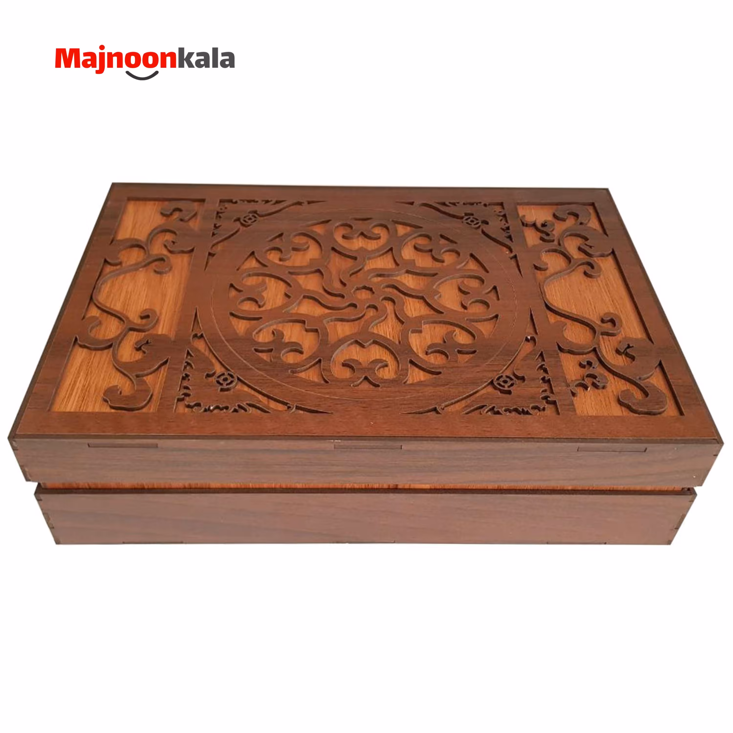 جعبه رومیزی تی بگ و تنقلات و زیر لیوانی مدل Mate Gol کد mj_28