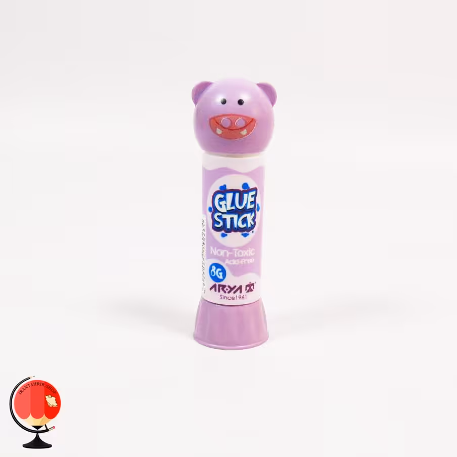 چسب ماتیکی 8 گرم عروسکی طرح خوک آریا
