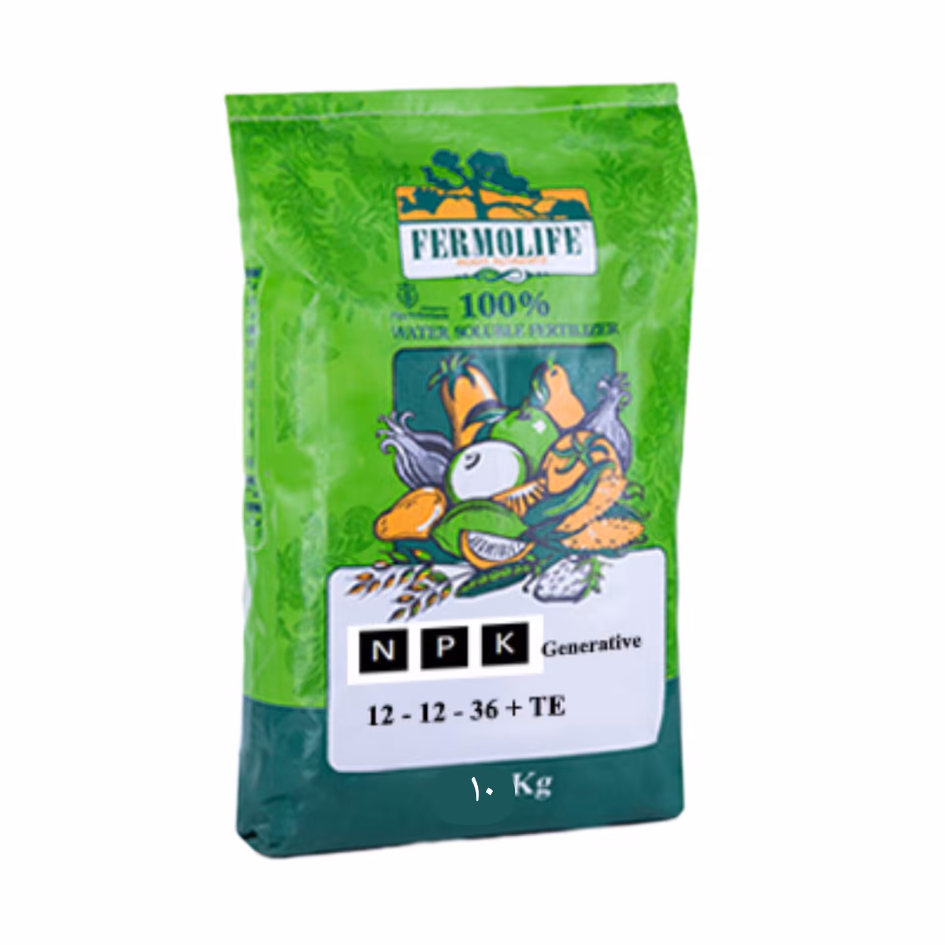 کود پتاس بالا NPK 12-12-36 + TE  فرمولایف 10 کیلوگرم