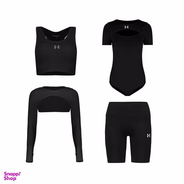 ست 4 تکه لباس ورزشی زنانه مدل 101-3102-1801-70