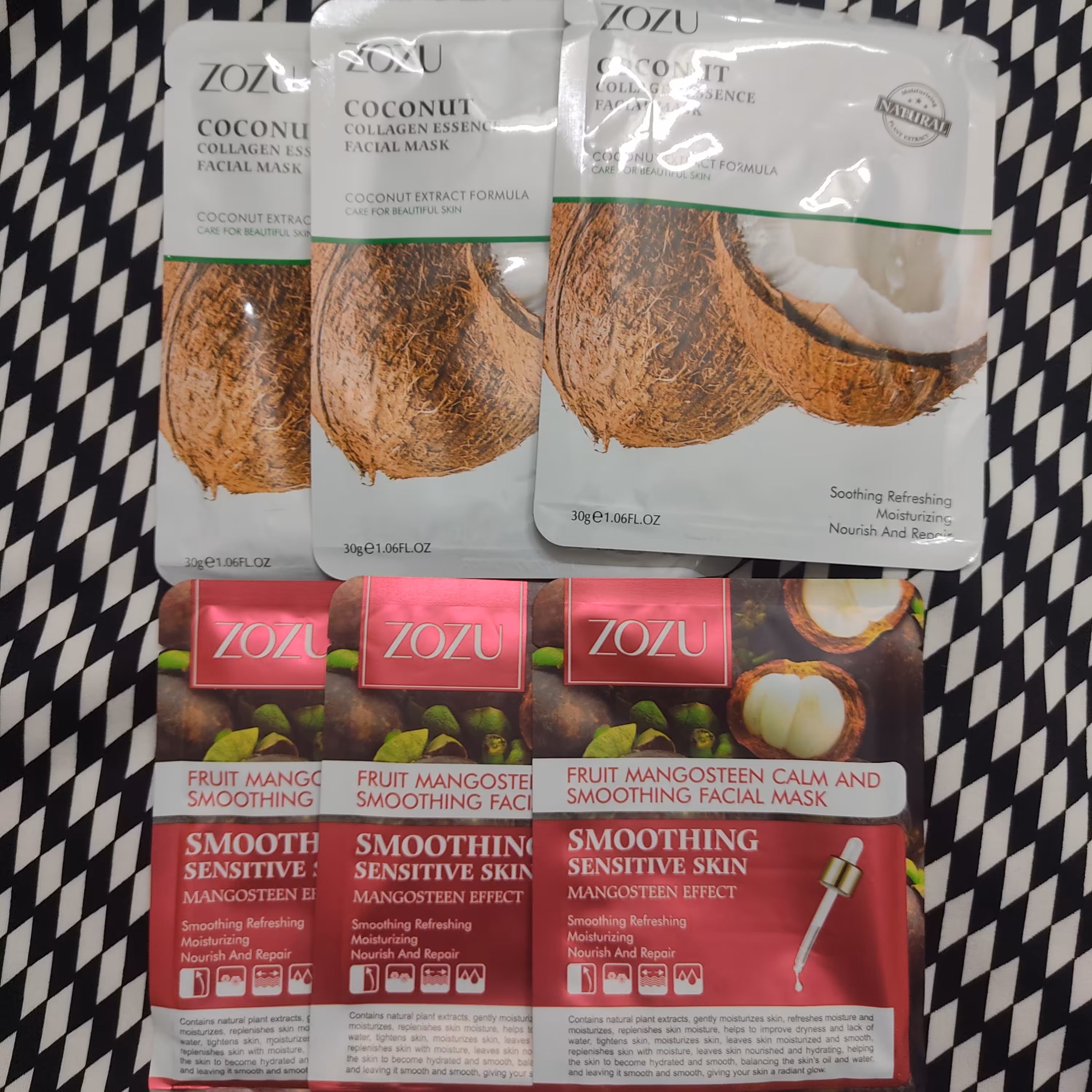 ماسک ورقه ای برند Zozu   