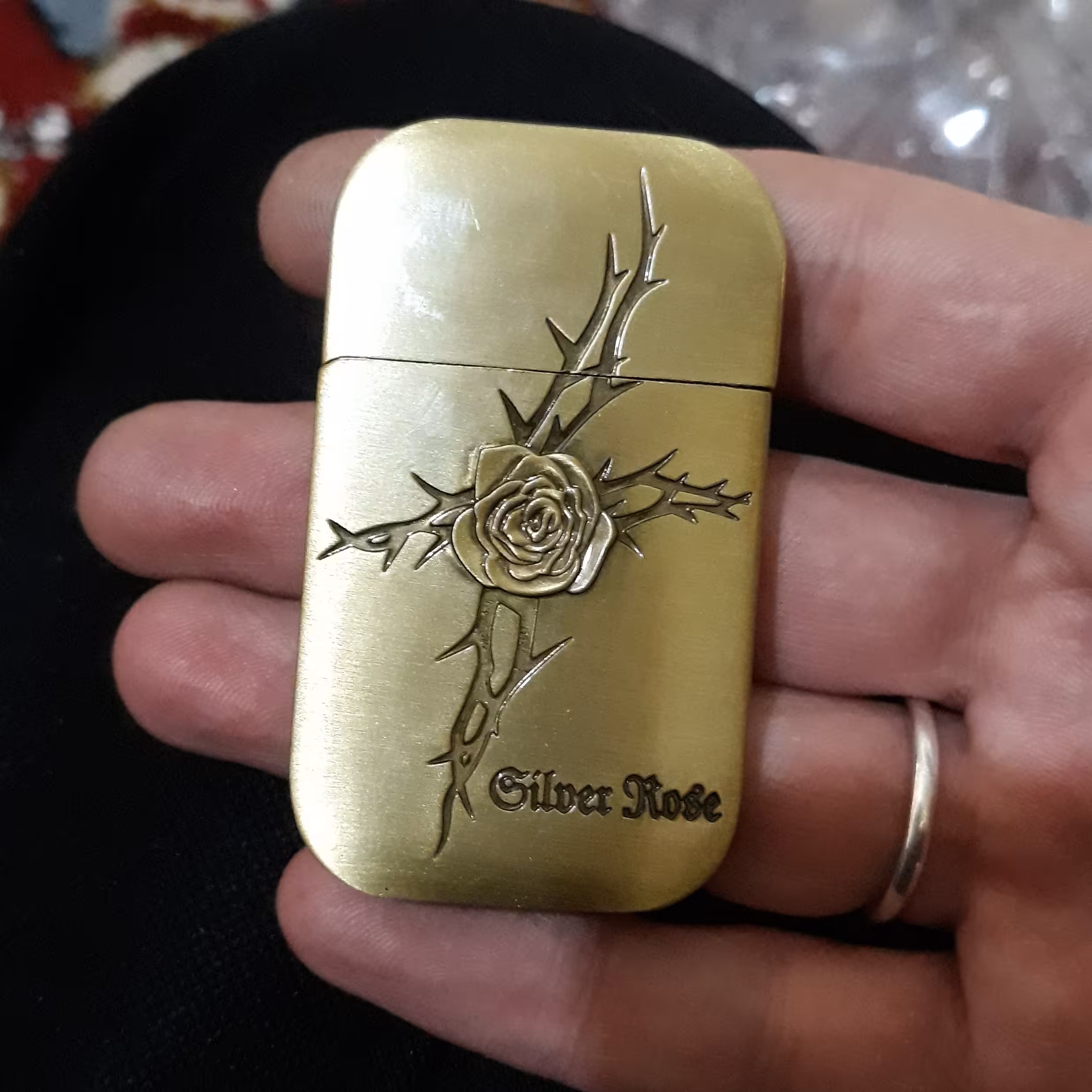 فندک بنزینی انتیک خارجی کلکسیونی با کیفیت نو خشک واکبند