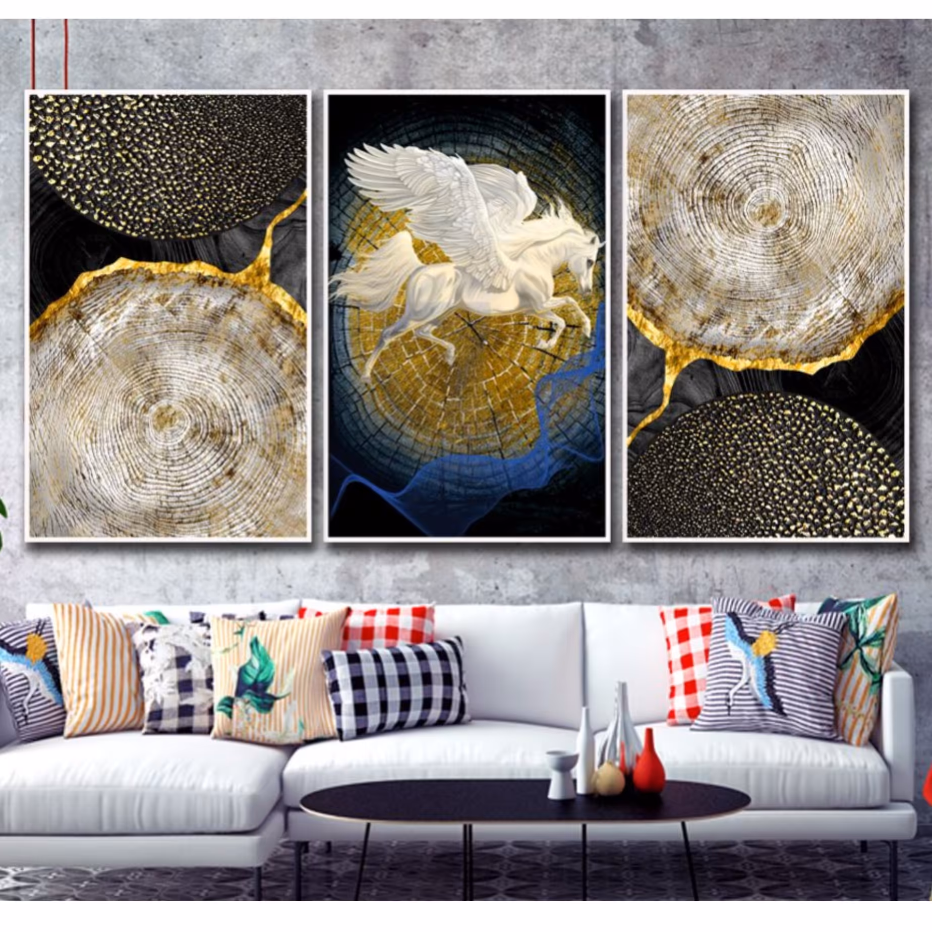 تابلو دکوراتیو 3تیکه کد 00152