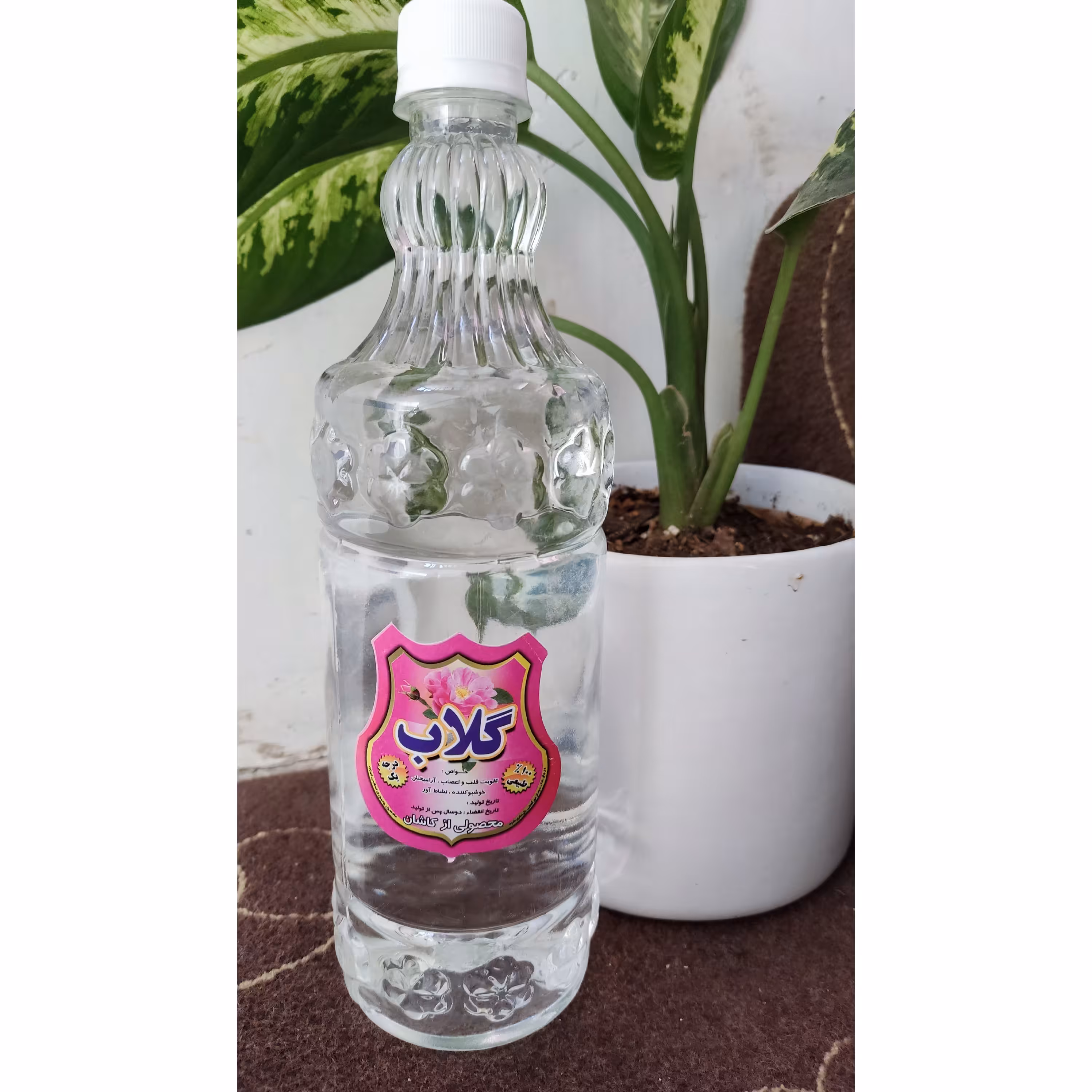 گلاب دو اتشه یک لیتری درجه یک محصول کاشان