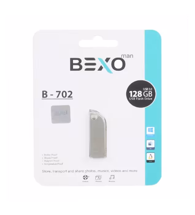 فلش مموری بکسو  128 گیگابایت مدل  B-702 USB3.0